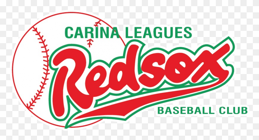 816x413 Descargar Png Carina Leagues Redsox Baseball Club Carina Redsox, Etiqueta, Texto, Comida Hd Png