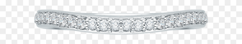 609x95 Carizza 18k White Gold Carizza Wedding Band Wedding Ring, Diamond, Gemstone, Jewelry HD PNG Download