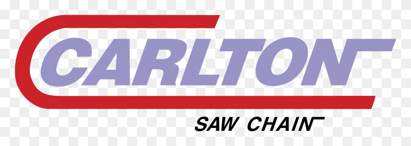 2331x715 Carlton Saw Chain Logo Transparent Carmine, Text, Word, Label HD PNG Download
