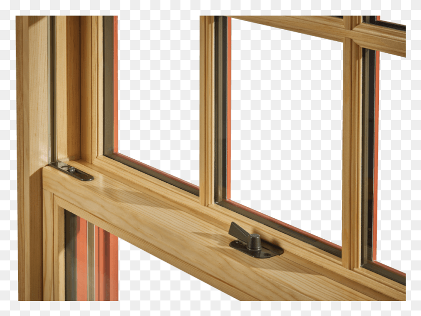 911x668 Carmel Double Hung Sash Window, Wood, Furniture, Picture Window HD PNG Download