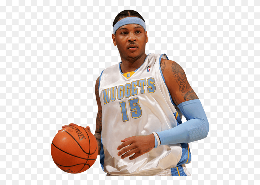 513x536 Carmelo Anthony Photo Melo Cut Carmelo Anthony Denver Nuggets, Person, Human, People HD PNG Download