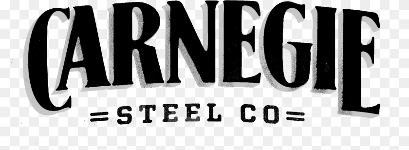 1588x583 Carnegie Steel Co Logo Black And White, Text Clipart PNG