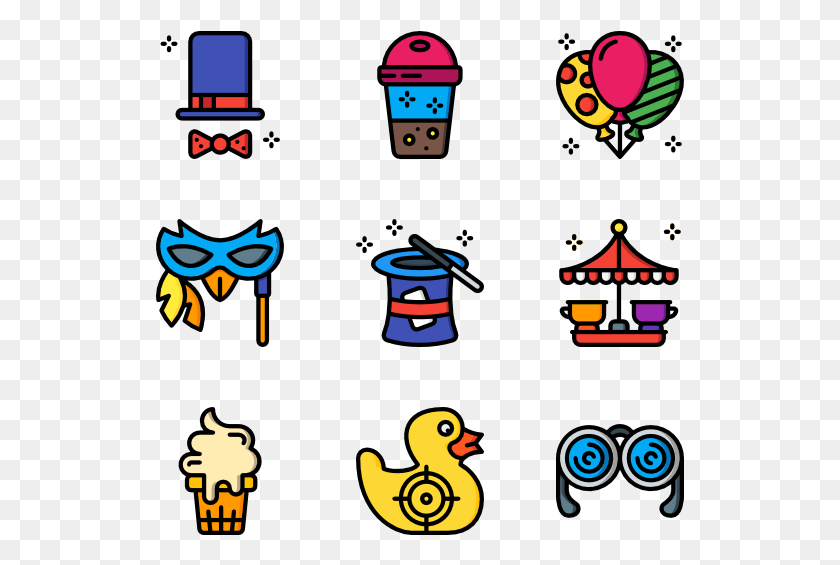 529x505 Carnival Noodle Icon, Bird, Animal, Poster HD PNG Download