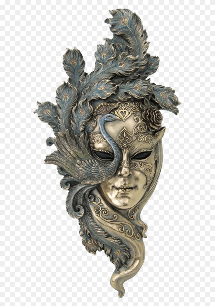 580x1134 Máscara De Carnaval De Venecia Png / Carnaval De Venecia Hd Png