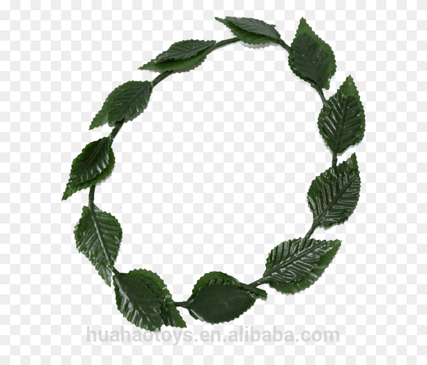 601x659 Carnival Party Accessory Gold And Green Leaf Roman, Leaf, Plant, Green HD PNG Download