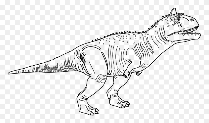 963x538 Dinosaurio Carnotaurus Para Colorear Dinosaurio Jurásico De Lujo Para Colorear, T-Rex, Reptil, Animal Hd Png