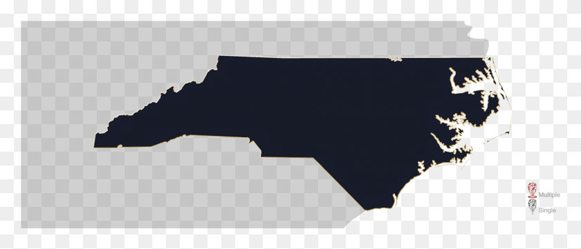 1919x741 Descargar Png / Mapa De Carolina Del Norte Png