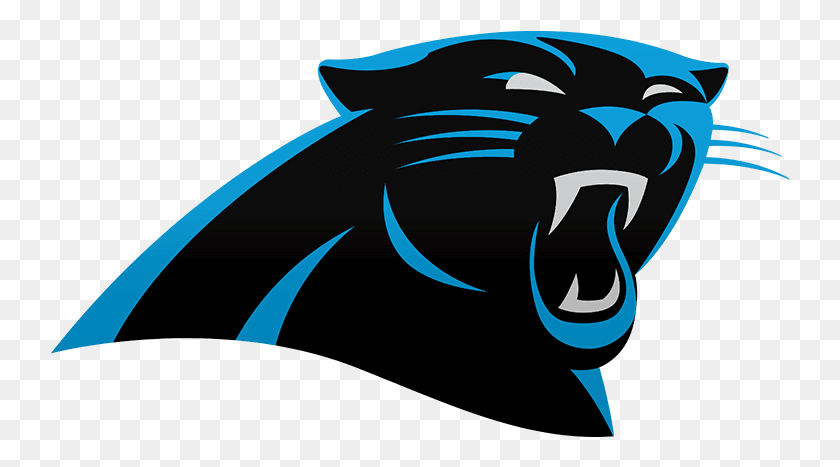 740x407 Descargar Png / Logotipo De Carolina Panthers, Etiqueta, Texto, Gráficos Hd Png
