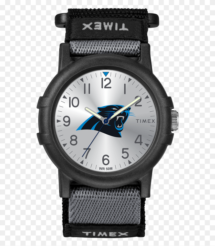 562x901 Carolina Panthers Youth Recruit Timex Watch Timex Group Usa Inc., Наручные Часы, Башня С Часами, Башня Png Скачать