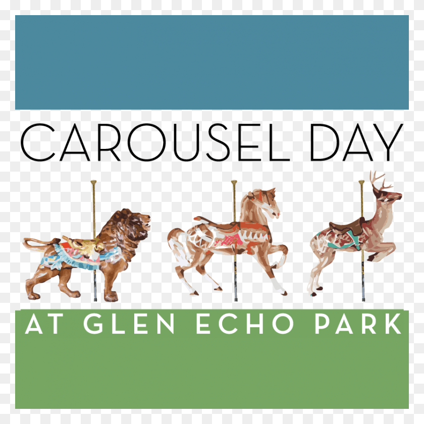 833x833 Carousel Day Child Carousel, Horse, Mammal, Animal HD PNG Download