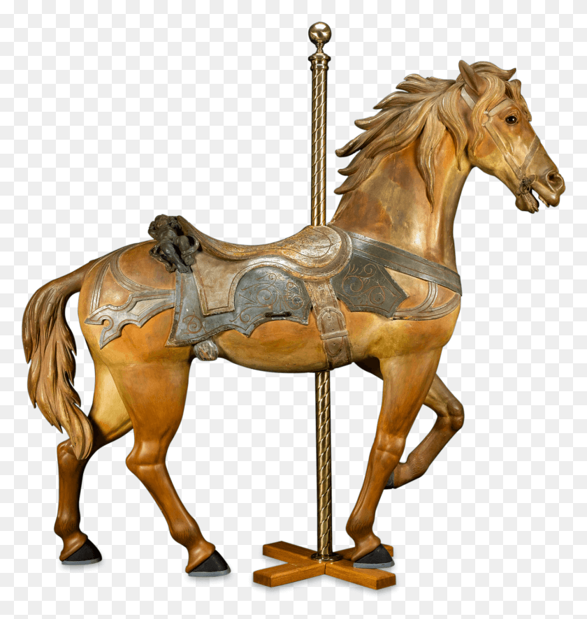1463x1551 Carousel Horse Carousel Horse, Mammal, Animal, Figurine HD PNG Download