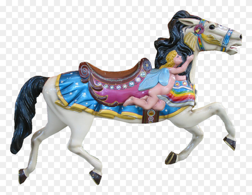 840x636 Карусель Лошадь Карусель Верховая Езда Карусель Лошадь, Парк Развлечений, Тематический Парк, Млекопитающие Png Скачать