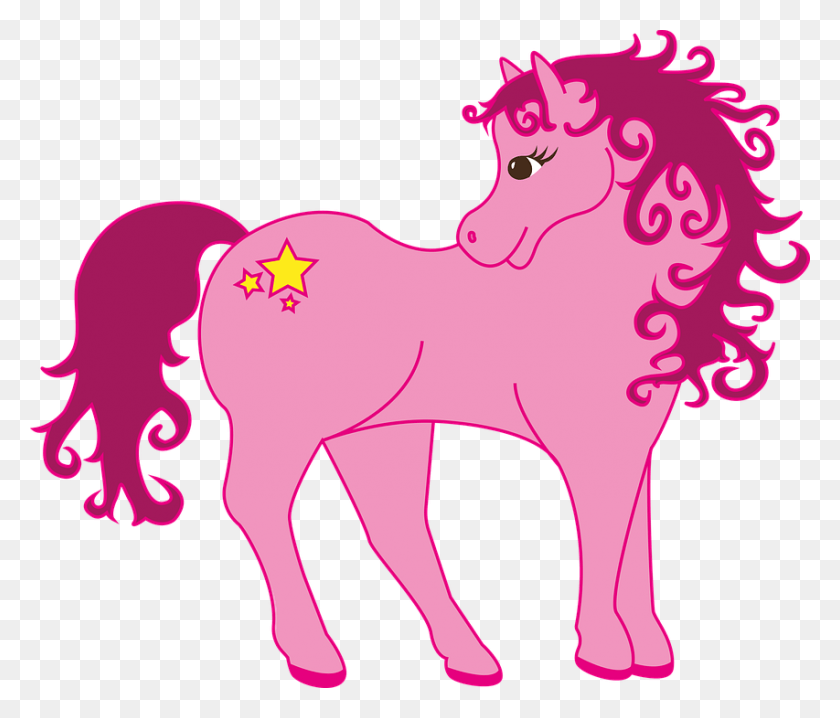 853x720 Png Карусель Лошадь Розовые Лошади, Млекопитающее, Животное, Жеребенок Png Скачать