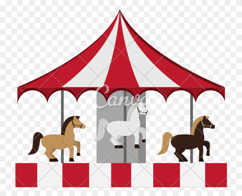 736x620 Carousel Horse Transparent Carousel Horse Illustration, Amusement Park, Circus, Leisure Activities HD PNG Download