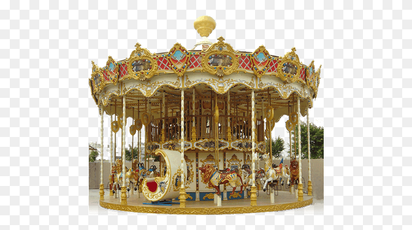 480x410 Carousel Theme Park Horse Ride, Altar, Church, Architecture HD PNG Download