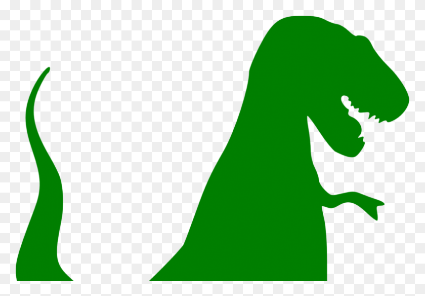 789x531 Carp Productions Представляет Silueta Dinosaurio Rex, Зеленый, Животное Hd Png Скачать