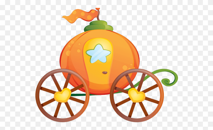 564x453 Carriage Clipart Pumpkin Kids Cardboard Bike, Wheel, Machine, Plant HD PNG Download