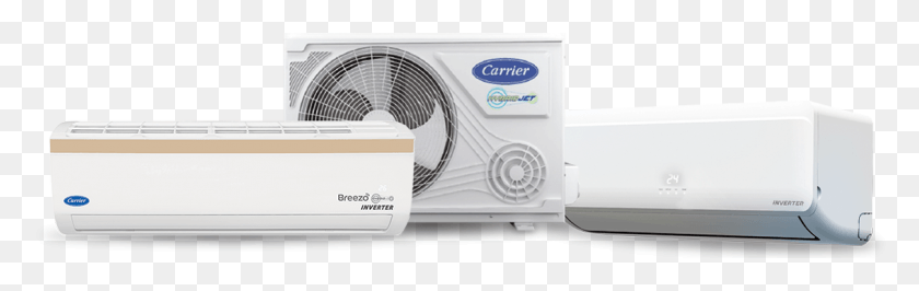 1132x299 Carrier Midea Offers A Wide Range Of Air Conditioners Air Conditioning, Air Conditioner, Appliance, Cooler HD PNG Download