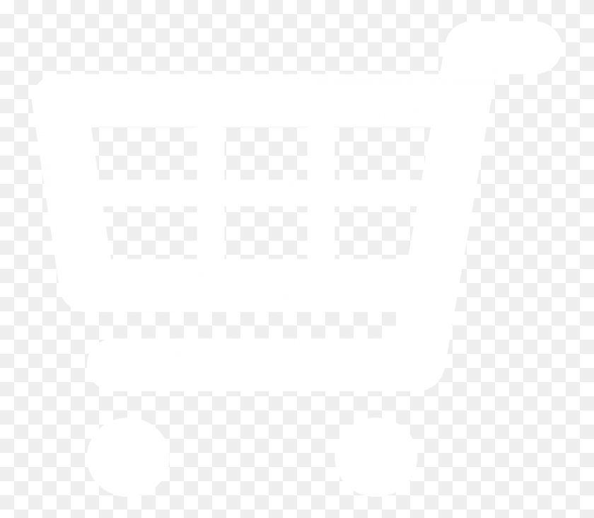 750x672 Descargar Png Carrinho De Compra Branco, Stencil, Alfombra, Carrito De La Compra Hd Png