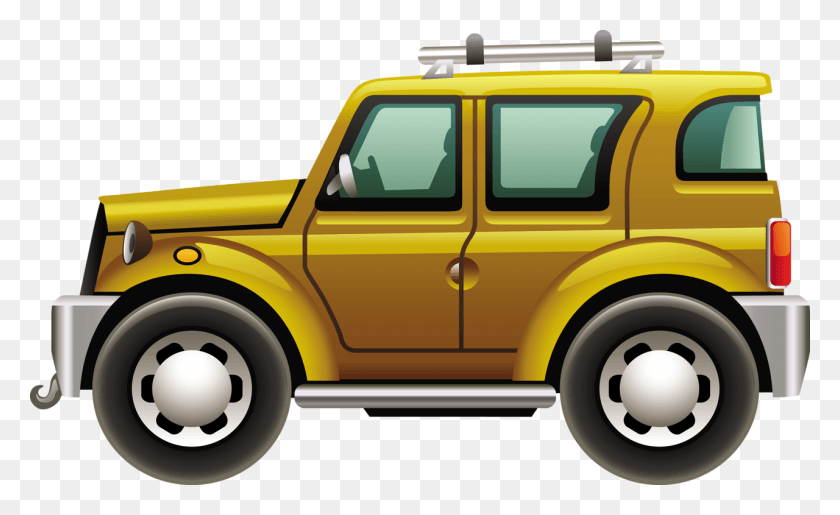 1280x747 Descargar Png Carro Nibus Metr E Etc Jeep De Dibujos Animados, Coche, Vehículo, Transporte Hd Png