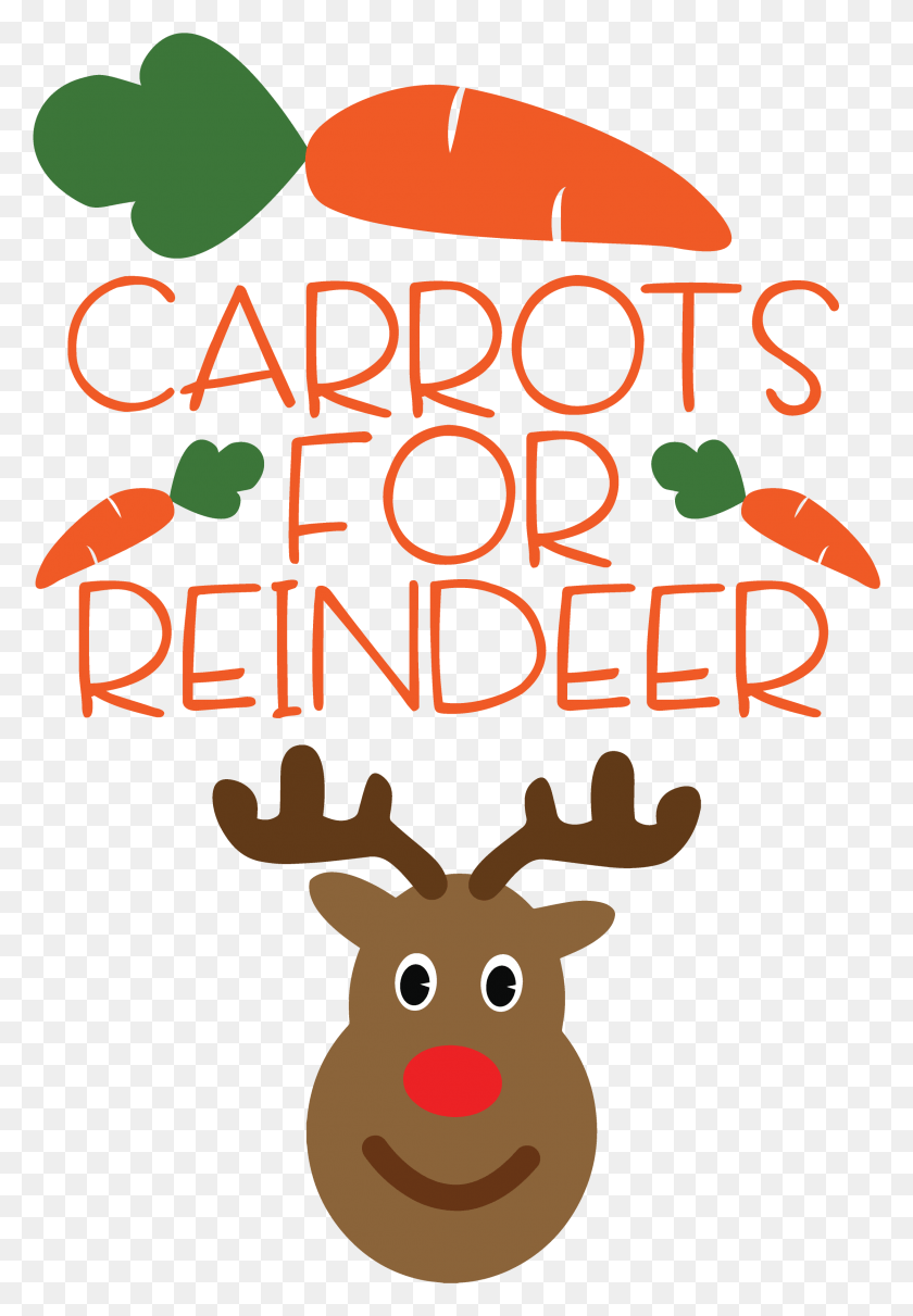 2237x3302 Carrots For Reindeer Svg Carrots For Reindeer Sign, Text, Alphabet, Animal HD PNG Download