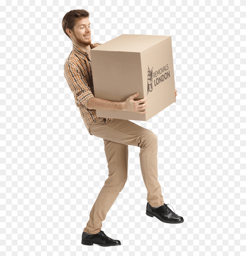 419x816 Carrying Boxes Man Carrying Box, Person, Human, Cardboard HD PNG Download