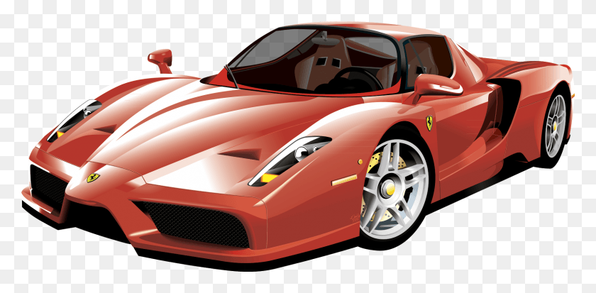 1600x726 Cars Ferrari Vector, Car, Vehicle, Transportation HD PNG Download