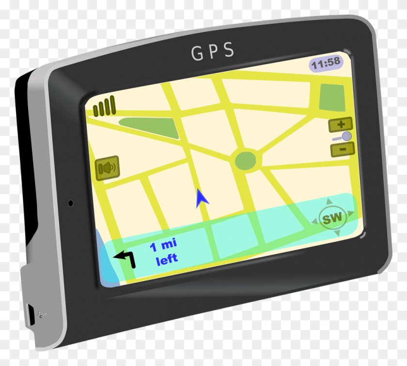 1000x891 Cars Have Evolved Over Time To Become Safer Faster Gps Clipart, Electronics, Mobile Phone, Phone HD PNG Download