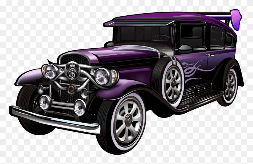 1391x862 Cars Vector Gto Vintage Car, Vehicle, Transportation, Automobile HD PNG Download