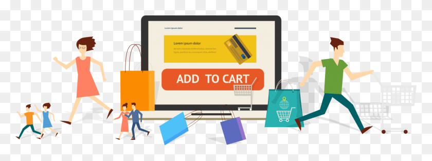 1460x474 Cart Abandonment Emails Graphic Design, Text, Advertisement, Person HD PNG Download