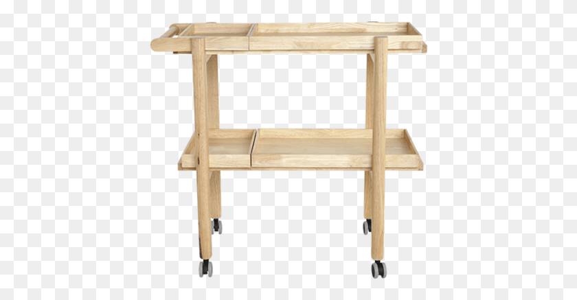 406x377 Cart Image Art Table, Furniture, Tabletop, Wood HD PNG Download