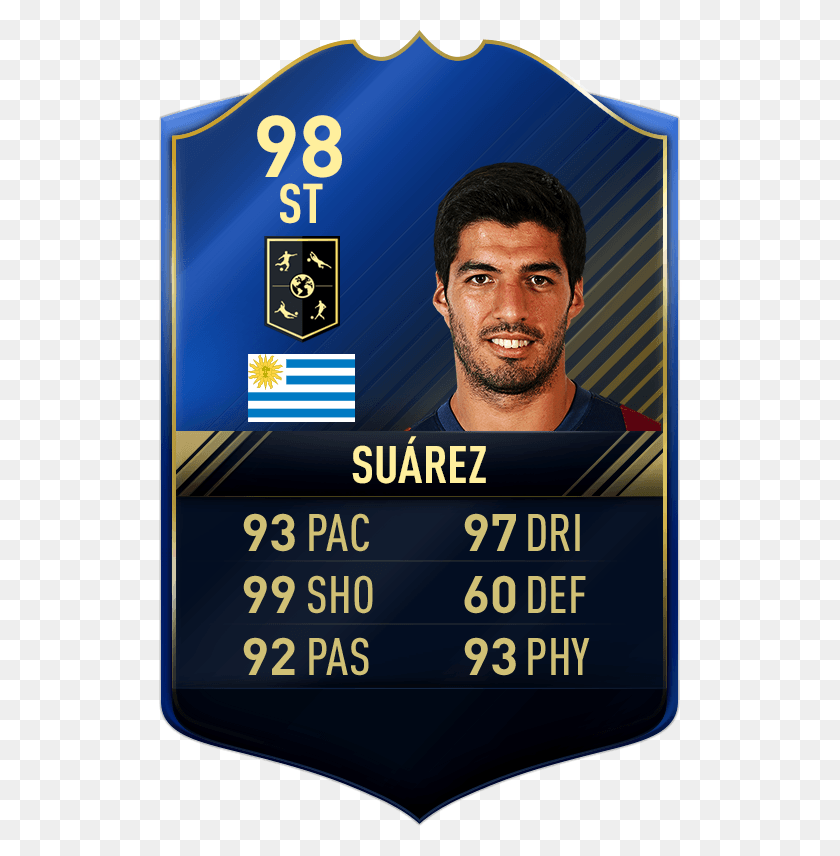 529x796 Carte Fut 17 Image Pique Toty Fifa, Person, Human, Face HD PNG Download