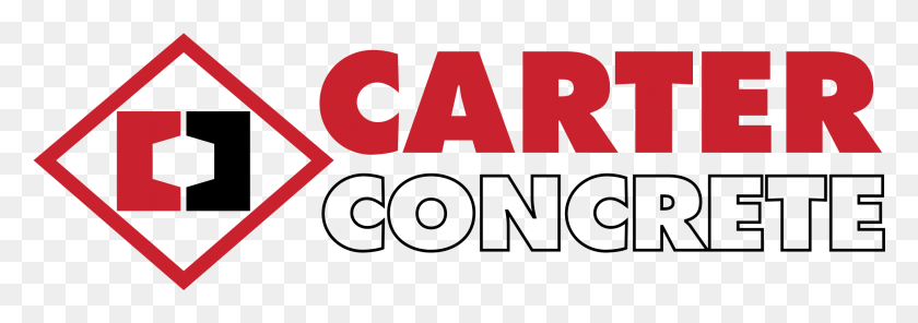 2194x665 Carter Concrete Logo Transparent Graphic Design, Word, Text, Label HD PNG Download