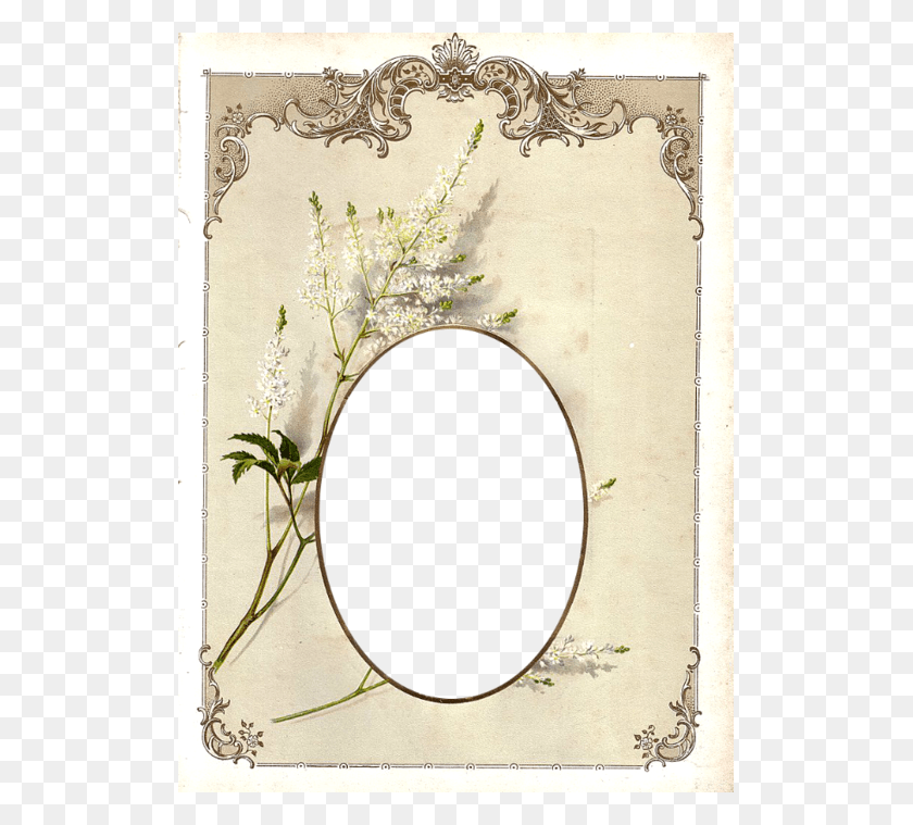 511x699 Cartes Anciennes Cadres Pergamino Malby Silhouettes Vintage Photo Album Frames, Oval HD PNG Download