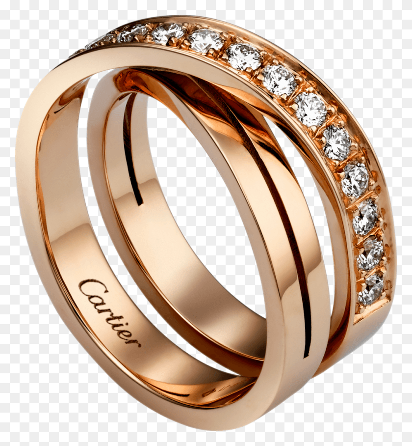 941x1024 Cartier Diamond Rings Cartier Gold Cartier Jewelry Gold Ring In, Accessories, Accessory, Bangles HD PNG Download