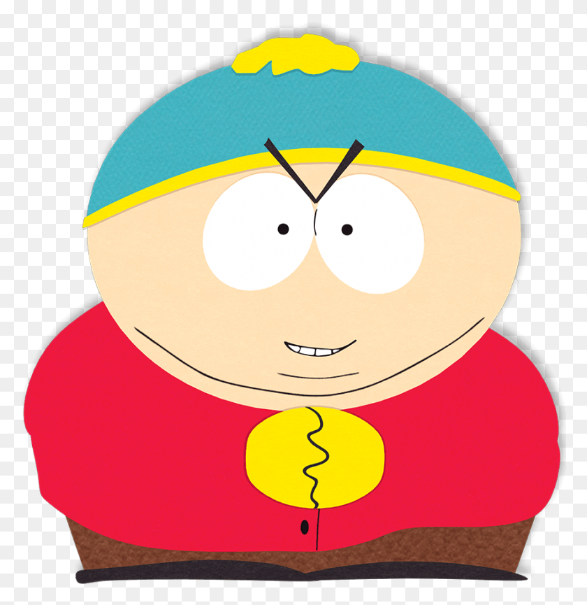 882x911 Cartman South Park, Clock, Analog Clock, Baseball Cap HD PNG Download