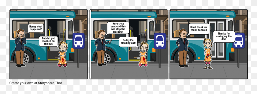 1145x368 Cartoon, Bus, Vehicle, Transportation HD PNG Download