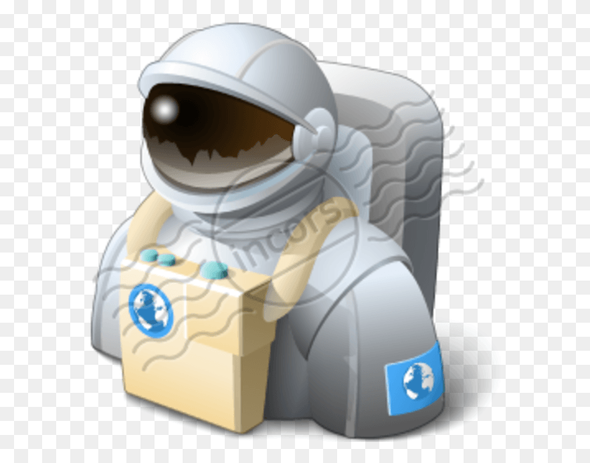 586x600 Cartoon, Astronaut, Helmet, Clothing HD PNG Download