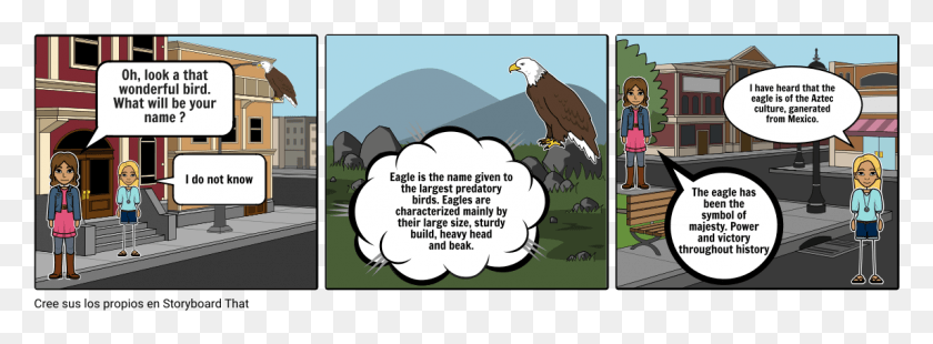 1145x368 Cartoon, Eagle, Bird, Animal HD PNG Download