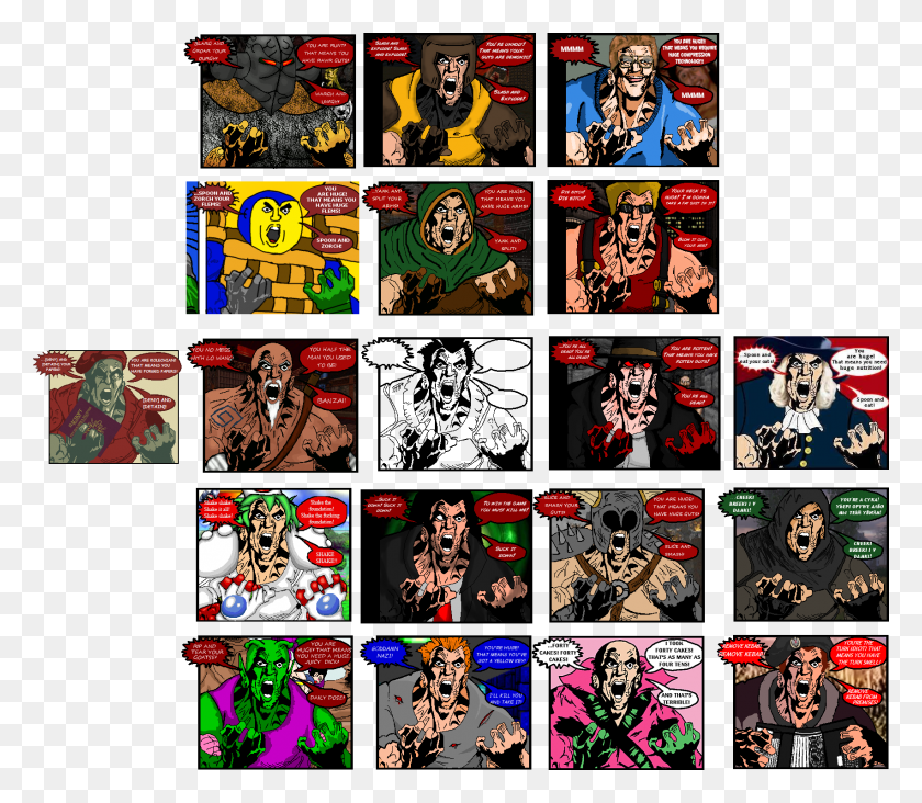1703x1469 Cartoon, Comics, Book, Manga HD PNG Download