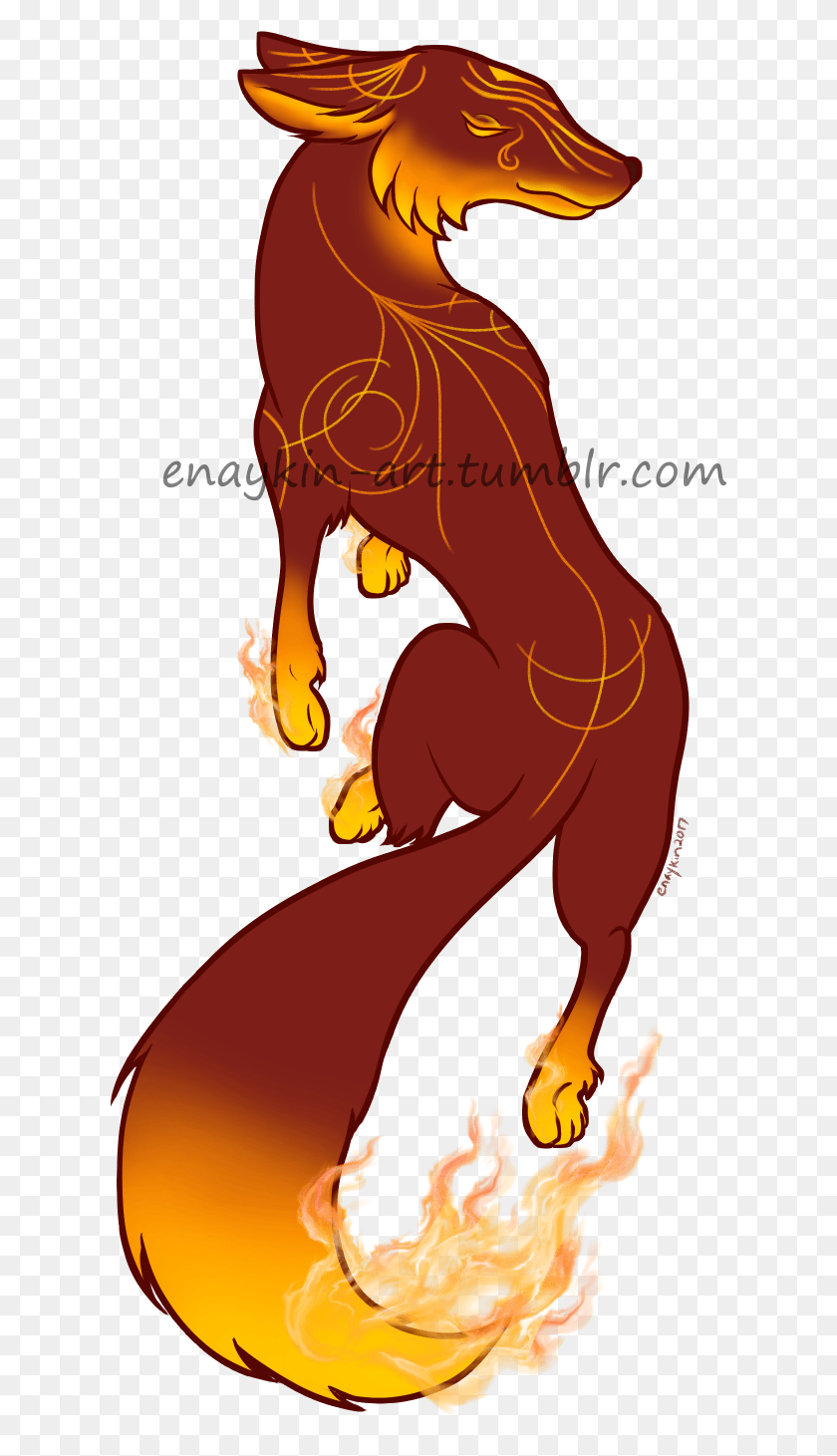 621x1401 Cartoon, Fire, Flame, Animal HD PNG Download