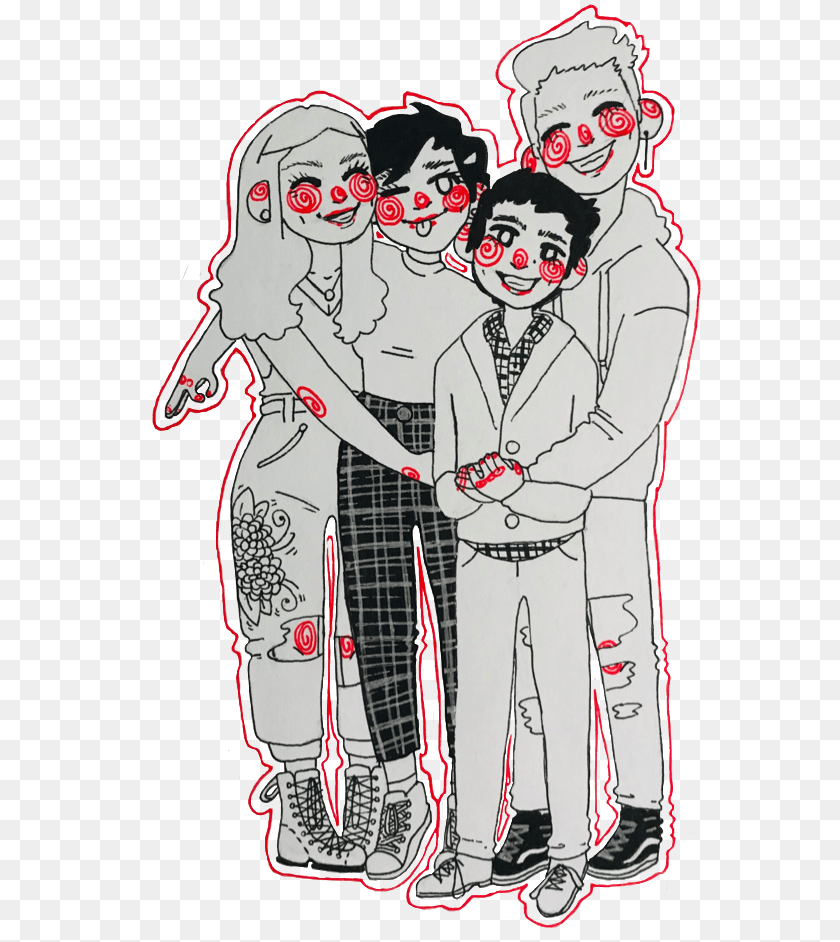 Cartoon, Art, Adult, Person, Woman PNG