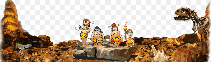 Cartoon, Rock, Reptile, Animal, Dinosaur PNG