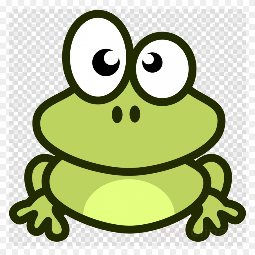900x900 Cartoon Animals Frog Clipart Frog Cartoon Clip Art Frogs Cartoon, Amphibian, Wildlife, Animal HD PNG Download