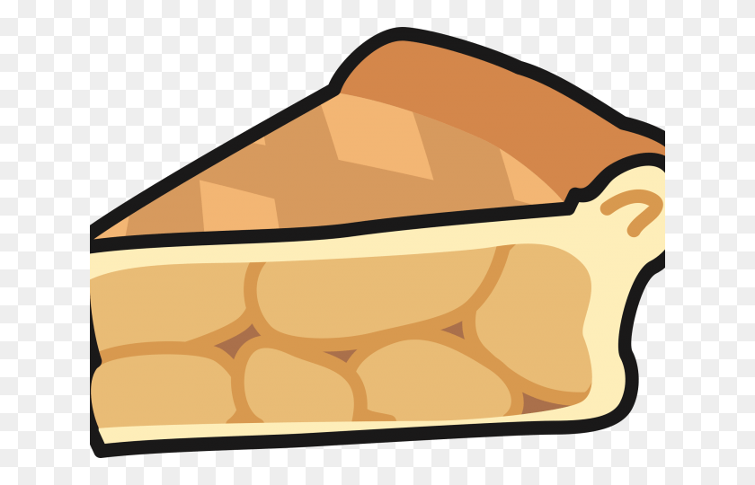 640x480 Cartoon Apple Pie Slice Of Apple Pie Clipart, Food, Clothing, Apparel HD PNG Download