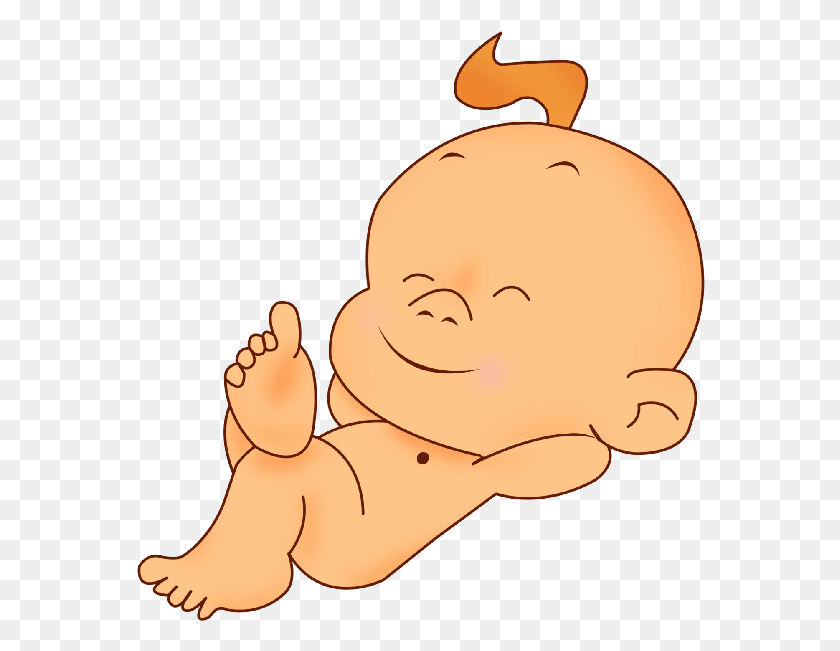 570x591 Cartoon Baby Dreaming Cartoon Baby Transparent Background, Baby, Newborn, Head HD PNG Download
