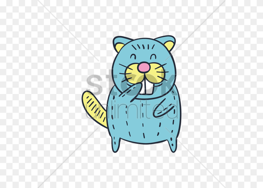 Cartoon Beaver Giggling Vector Animal, Mammal Transparent PNG