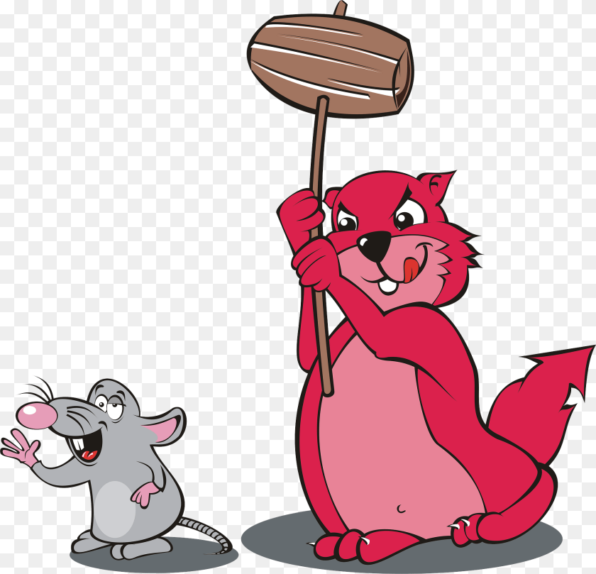 1920x1850 Cartoon Cat Kills Mouse Clipart Transparent PNG