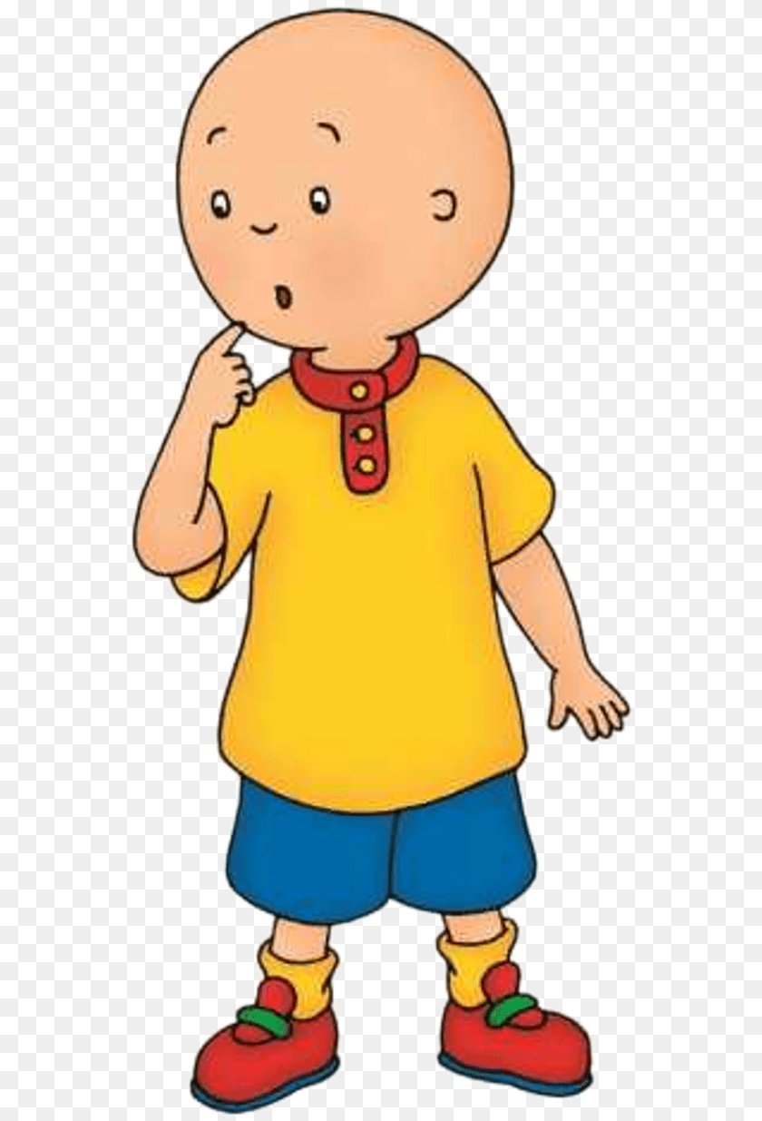 564x1235 Cartoon Characters Caillou Caillou, Baby, Person, Clothing, Footwear Transparent PNG