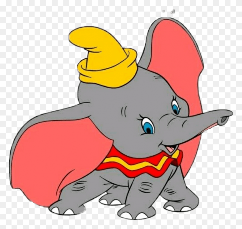 1024x963 Cartoon Characters Dumbo, Mammal, Animal, Wildlife HD PNG Download